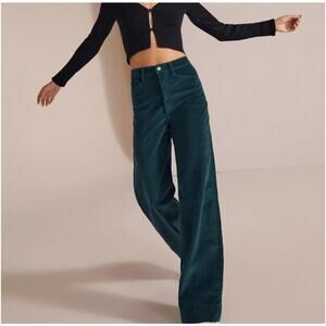 Favorite Daughter The Mischa Wide Leg Stretch Velveteen Pants